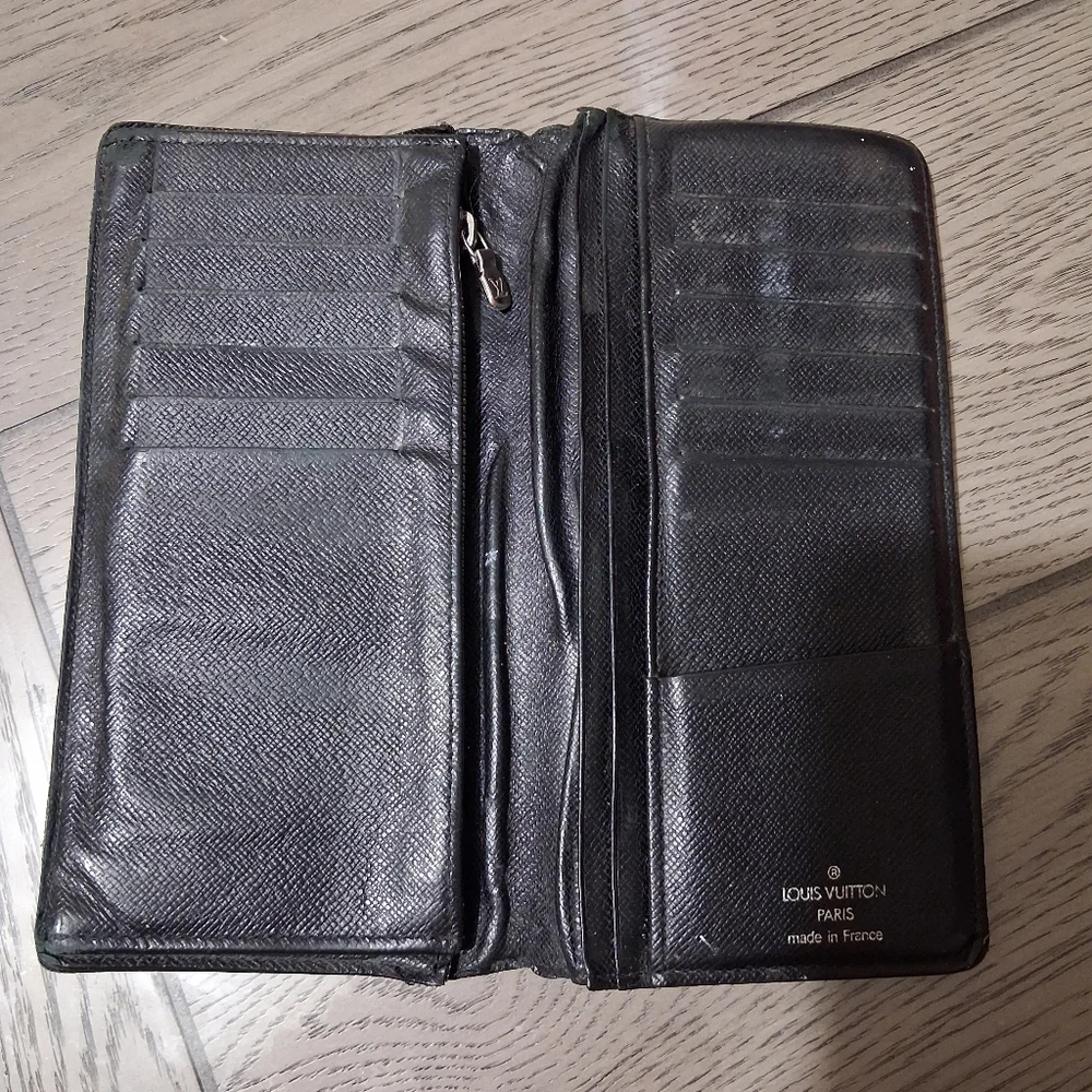 Louis Vuitton Damier Graphite Long Wallet in Black/Gray